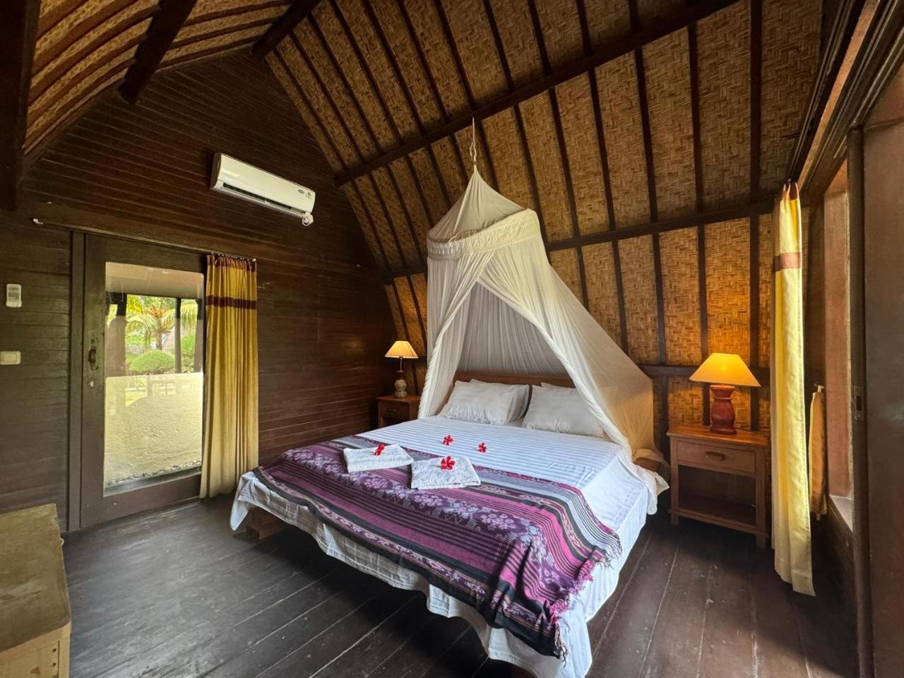 Sandy Beach Bungalows Gili Air Exterior foto