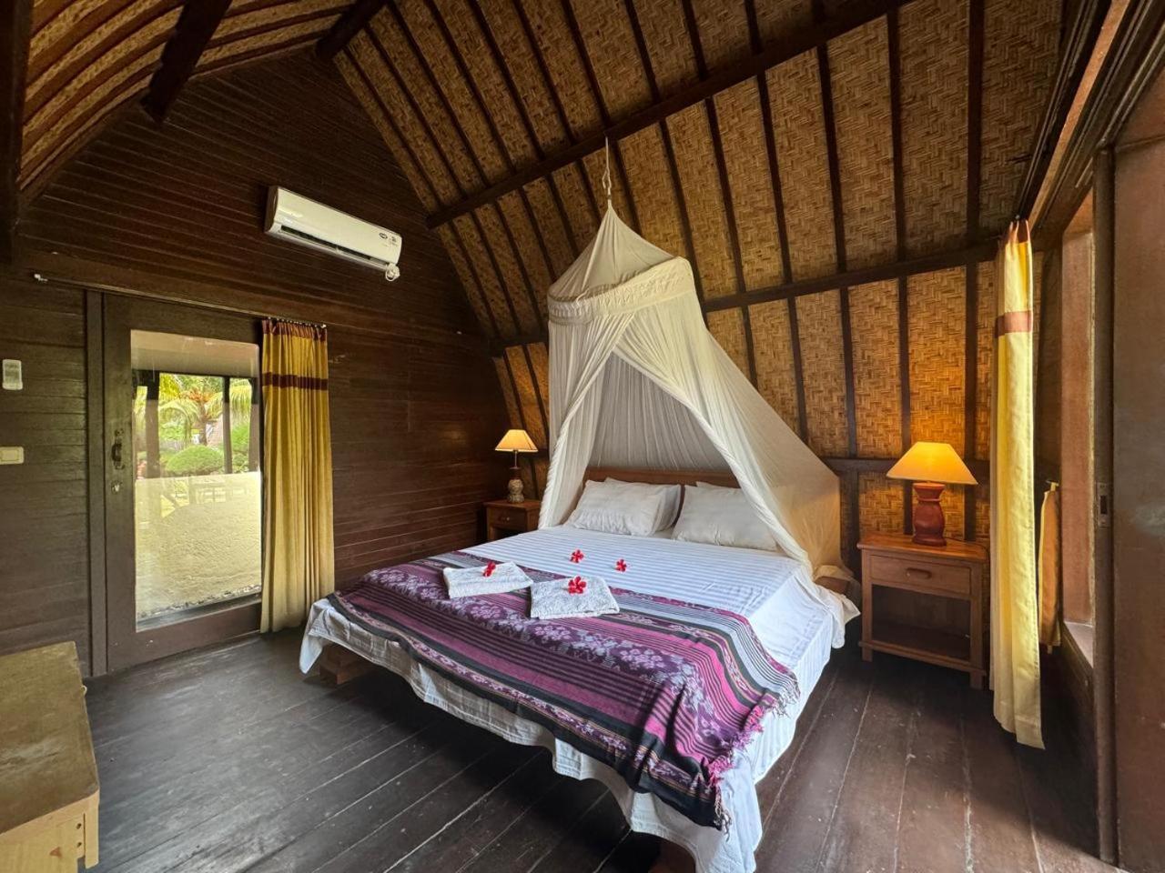 Sandy Beach Bungalows Gili Air Exterior foto