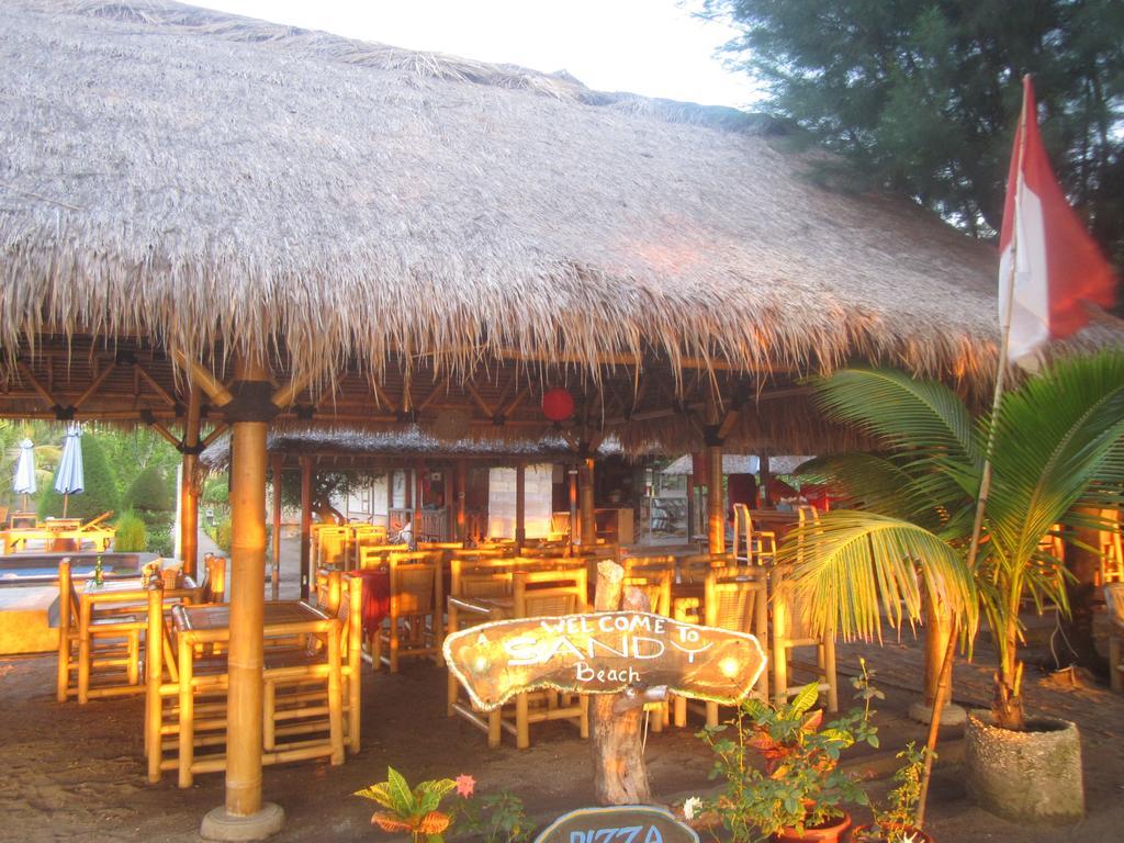 Sandy Beach Bungalows Gili Air Exterior foto