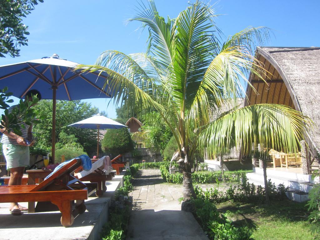 Sandy Beach Bungalows Gili Air Exterior foto