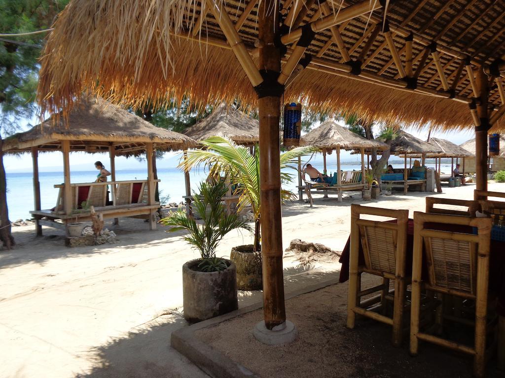 Sandy Beach Bungalows Gili Air Exterior foto