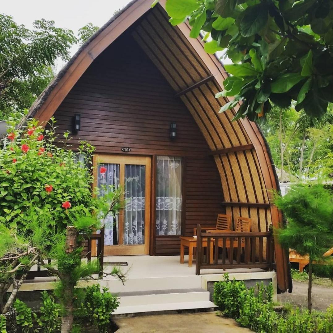 Sandy Beach Bungalows Gili Air Exterior foto